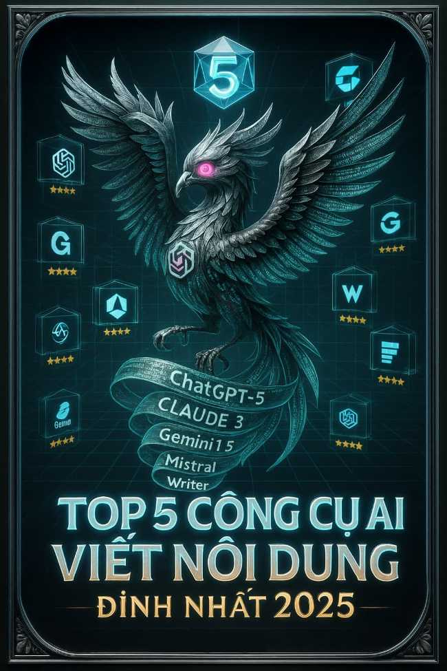 Top 5 Công Cụ AI Sáng Tạo Nội Dung Seo Hay Nhất 2025